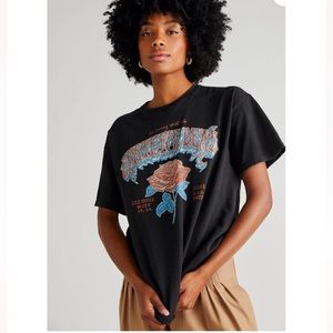Free People * Grateful Dead Rose Tee XL *NWT